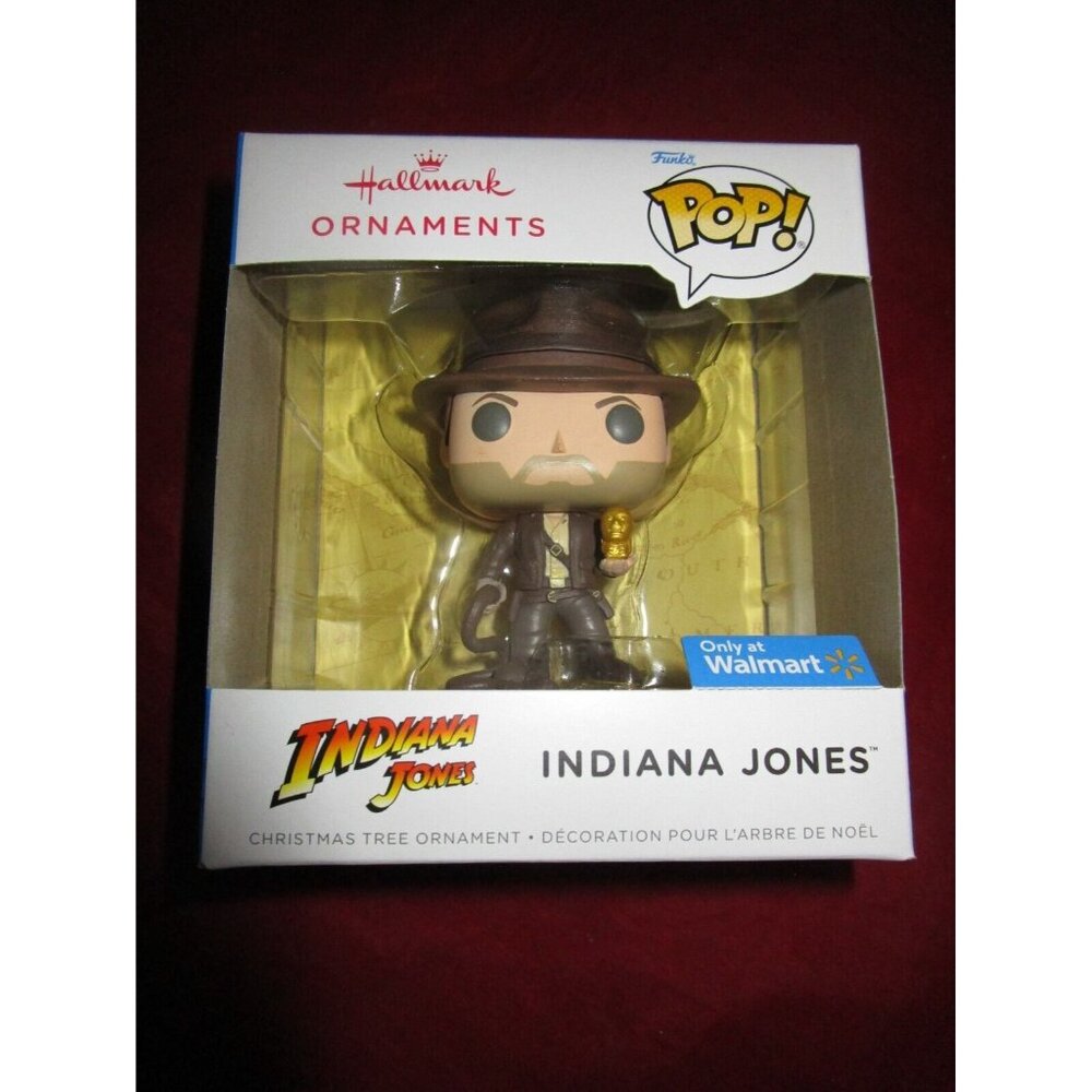 Hallmark Funko Pop Indiana Jones Christmas Tree Ornament 2022